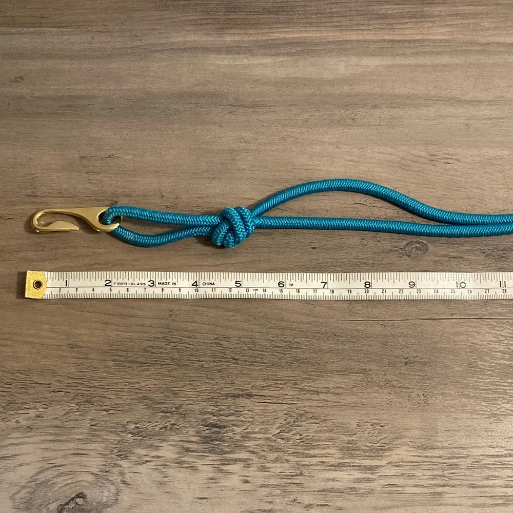 Vintage Braided Rope Stretch Belt 80s Glam